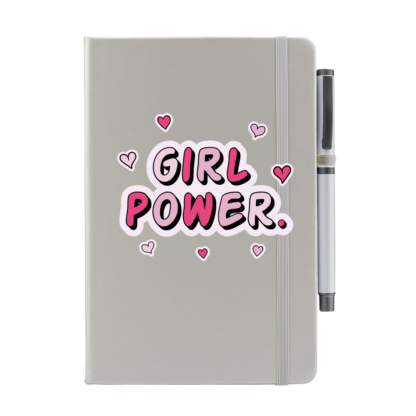 Girl Power Personalised Notebook with Pen - Image 10