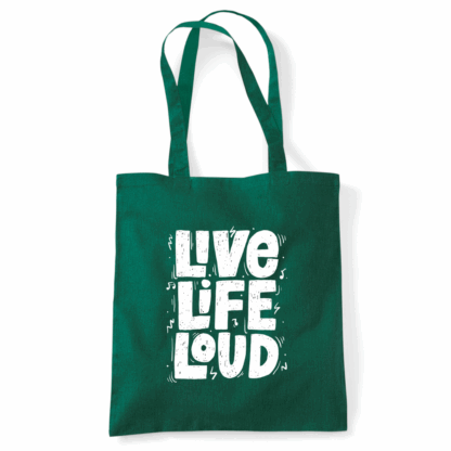 Live Life Loud Tote Bag - Image 41