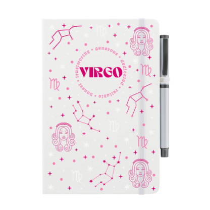 Virgo Notebook with Pen