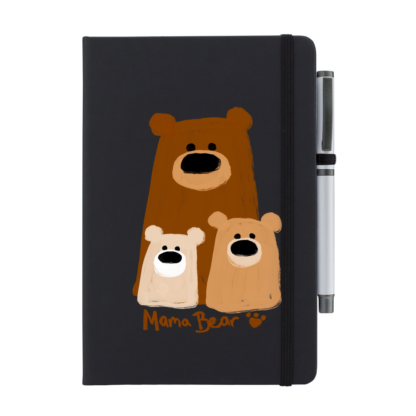 Mama Bear Personalised Notebook with Pen - Image 7