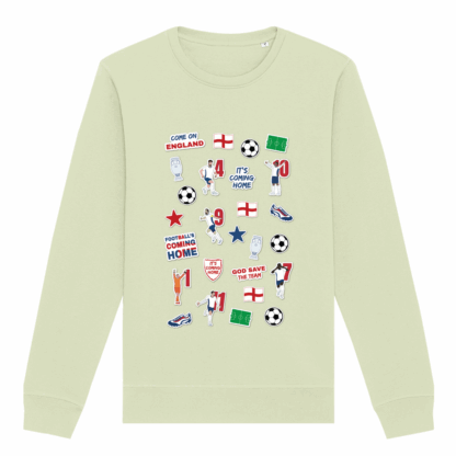 England Collage Crew Neck Sweatshirt - Image 15