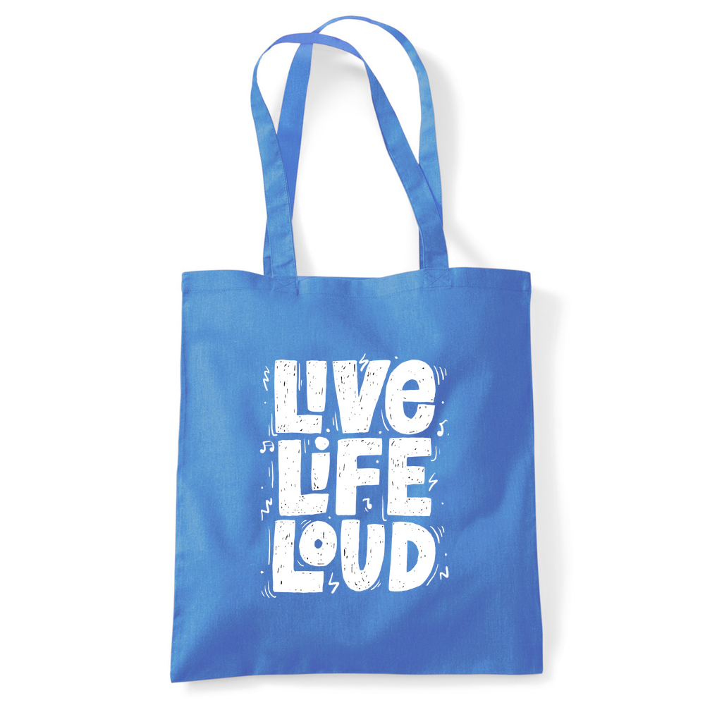 Live Life Loud Tote Bag - Image 21