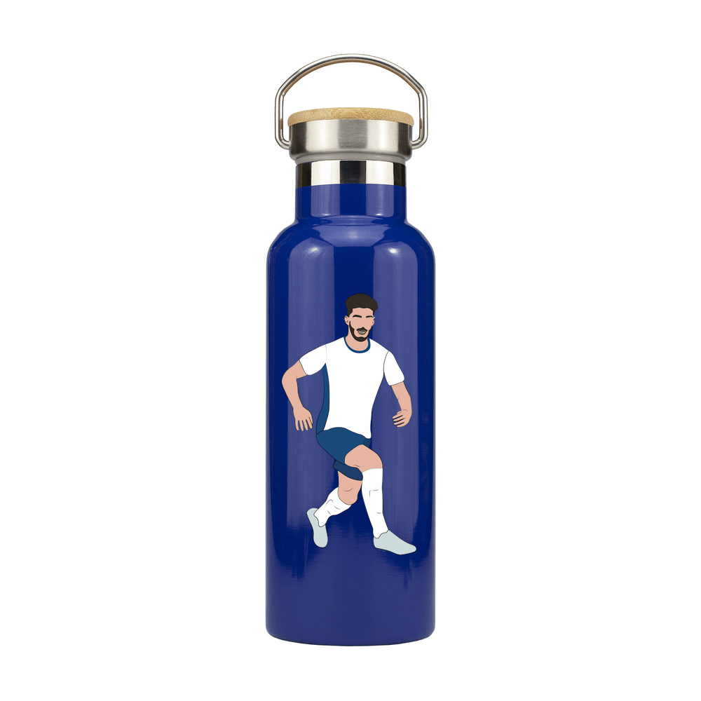 England Player Metal Bottle with Bamboo Lid - Image 3