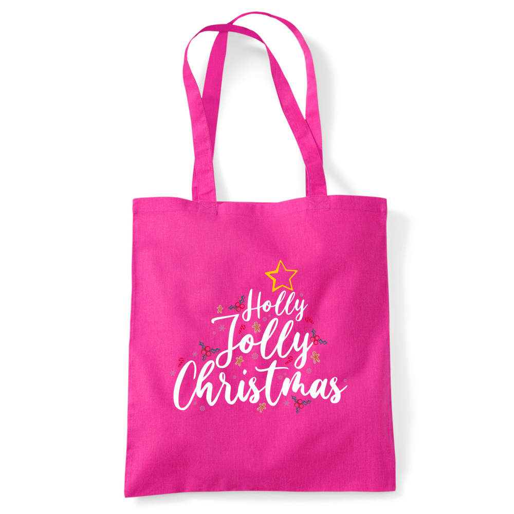 Holly Jolly Christmas Tote Bag - Image 26