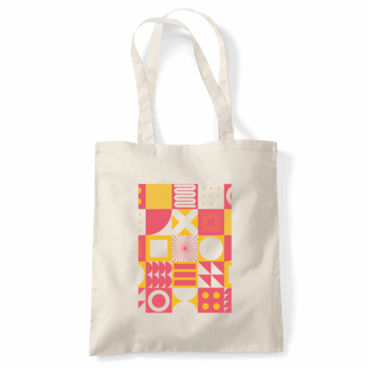 Square Patterns Tote Bag - Image 15