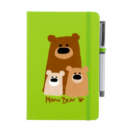 Mama Bear Personalised Notebook with Pen - Image 10