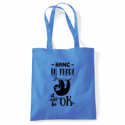 Hang In There Sloth Tote Bag - Image 21