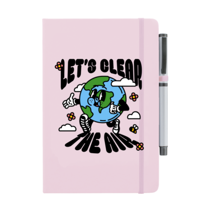 Lets Clear The Air Personalised Notebook with Pen - Image 10