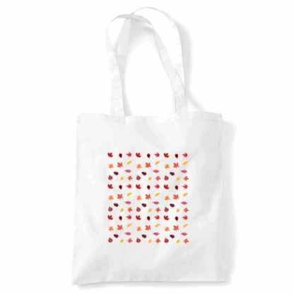 Autumn Leaves Cotton Tote Bag - Image 4