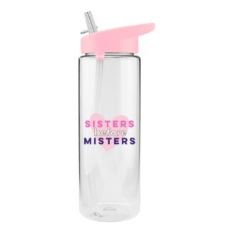 Sisters Before Misters Personalised Bottle