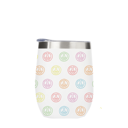 Peace Signs Metal Drinks Tumbler
