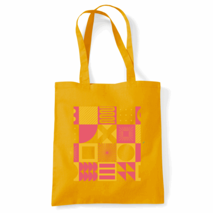 Square Patterns Tote Bag - Image 35