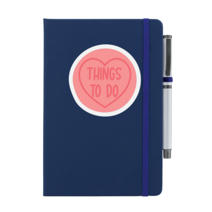 Things To Do Personalised Notebook with Pen - Image 9