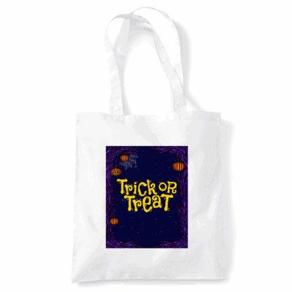 Trick or Treat Personalised Tote Bag - Image 7