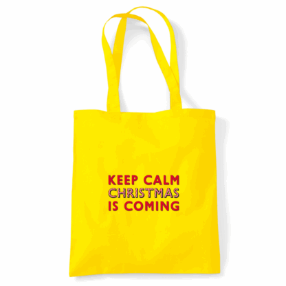 Keep Calm Christmas Is Coming Tote Bag - Image 36