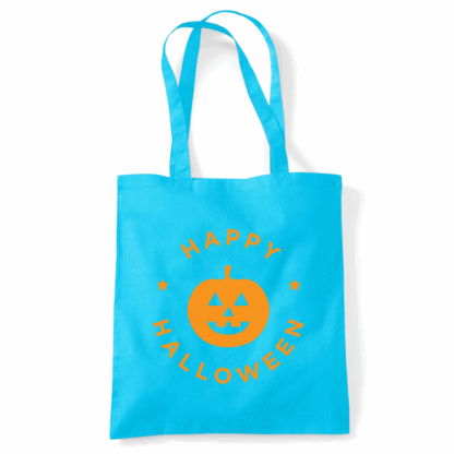 Happy Halloween Pumpkin Personalised Tote Bag - Image 22
