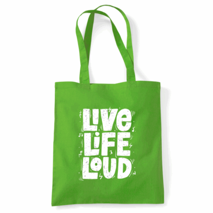 Live Life Loud Tote Bag - Image 2
