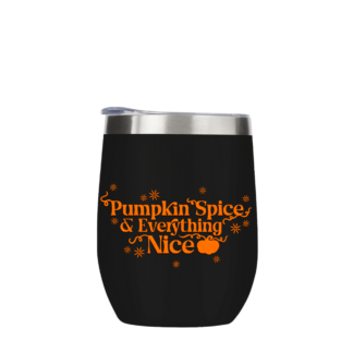 Pumpkin Spice Metal Drinks Tumbler