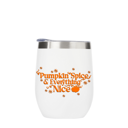 Pumpkin Spice Metal Drinks Tumbler - Image 3