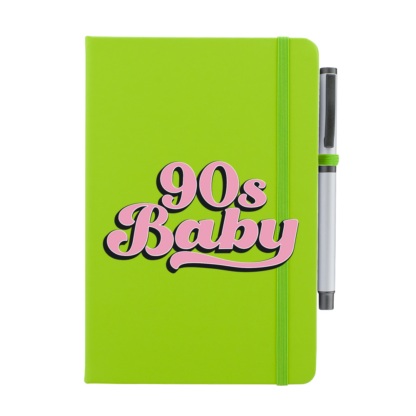 90s Baby Personalised Notebook with Pen - Image 10
