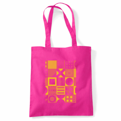 Square Patterns Tote Bag - Image 26