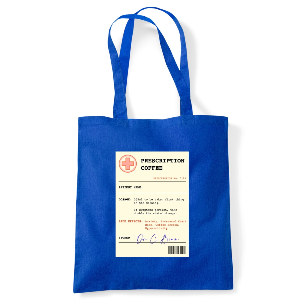 Coffee Prescription Personalised Tote Bag - Image 8