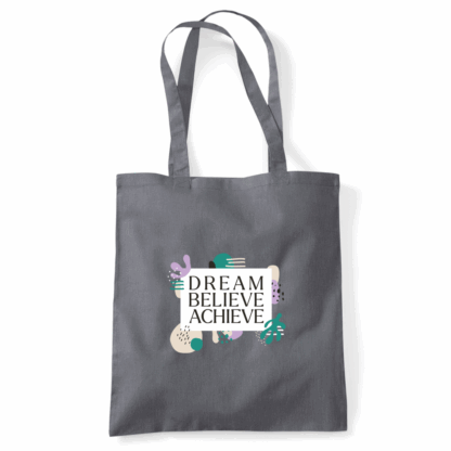 Dream Believe Achieve Tote Bag - Image 17