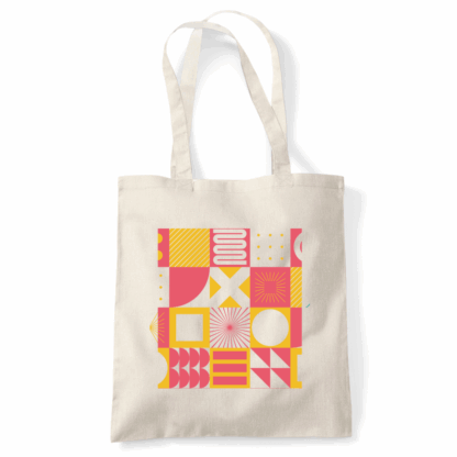 Square Patterns Tote Bag - Image 15