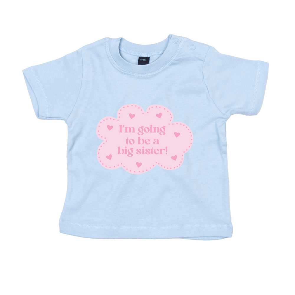 I'm Going To Be a Big Sister Baby/Toddler T-Shirt - Image 8