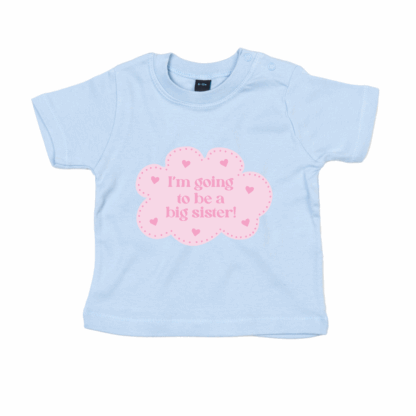 I'm Going To Be a Big Sister Baby/Toddler T-Shirt - Image 8