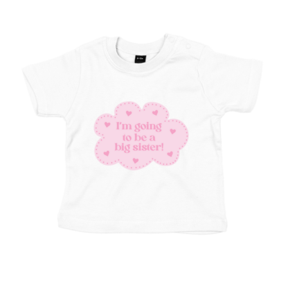 I'm Going To Be a Big Sister Baby/Toddler T-Shirt - Image 3
