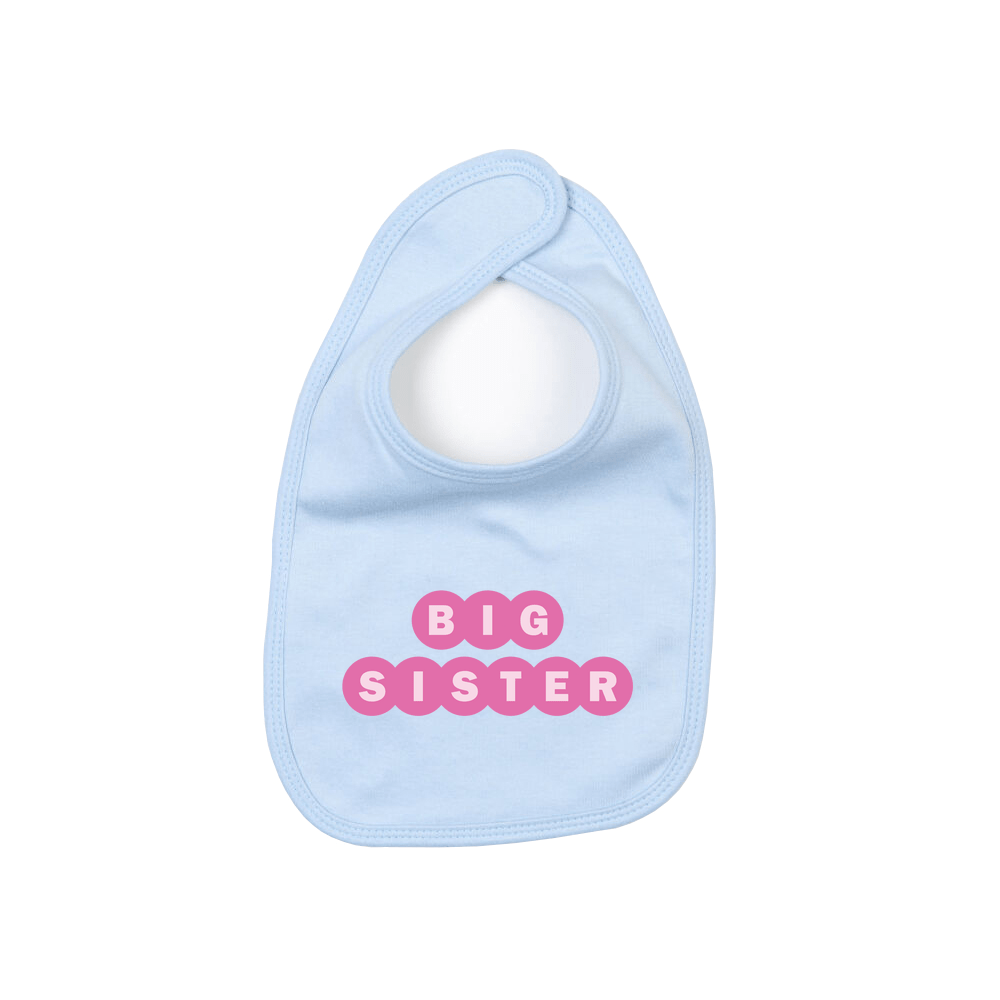 Big Sister Personalised Baby Bib - Image 5