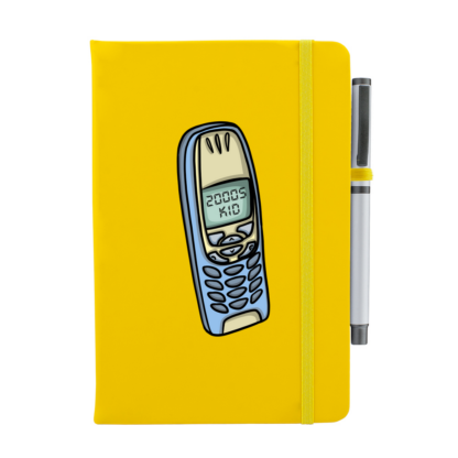 2000s Kid Phone Personalised Notebook with Pen - Image 11