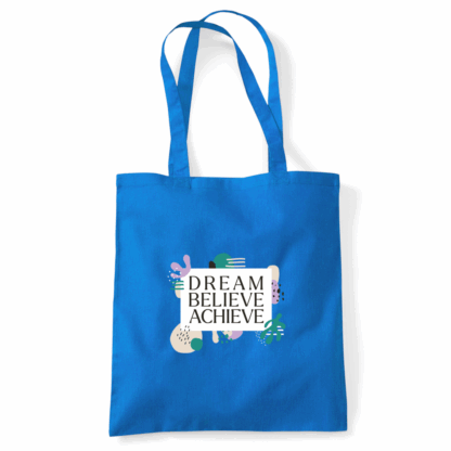 Dream Believe Achieve Tote Bag - Image 20