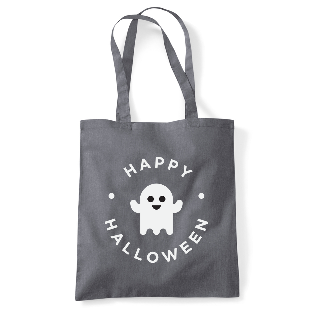 Happy Halloween Ghost Personalised Cotton Tote Bag - Image 11