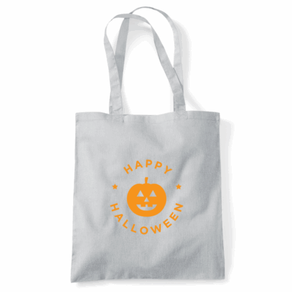Happy Halloween Pumpkin Personalised Tote Bag - Image 7