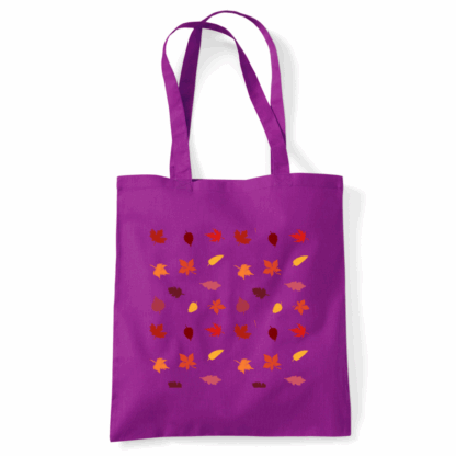 Autumn Leaves Cotton Tote Bag - Image 25