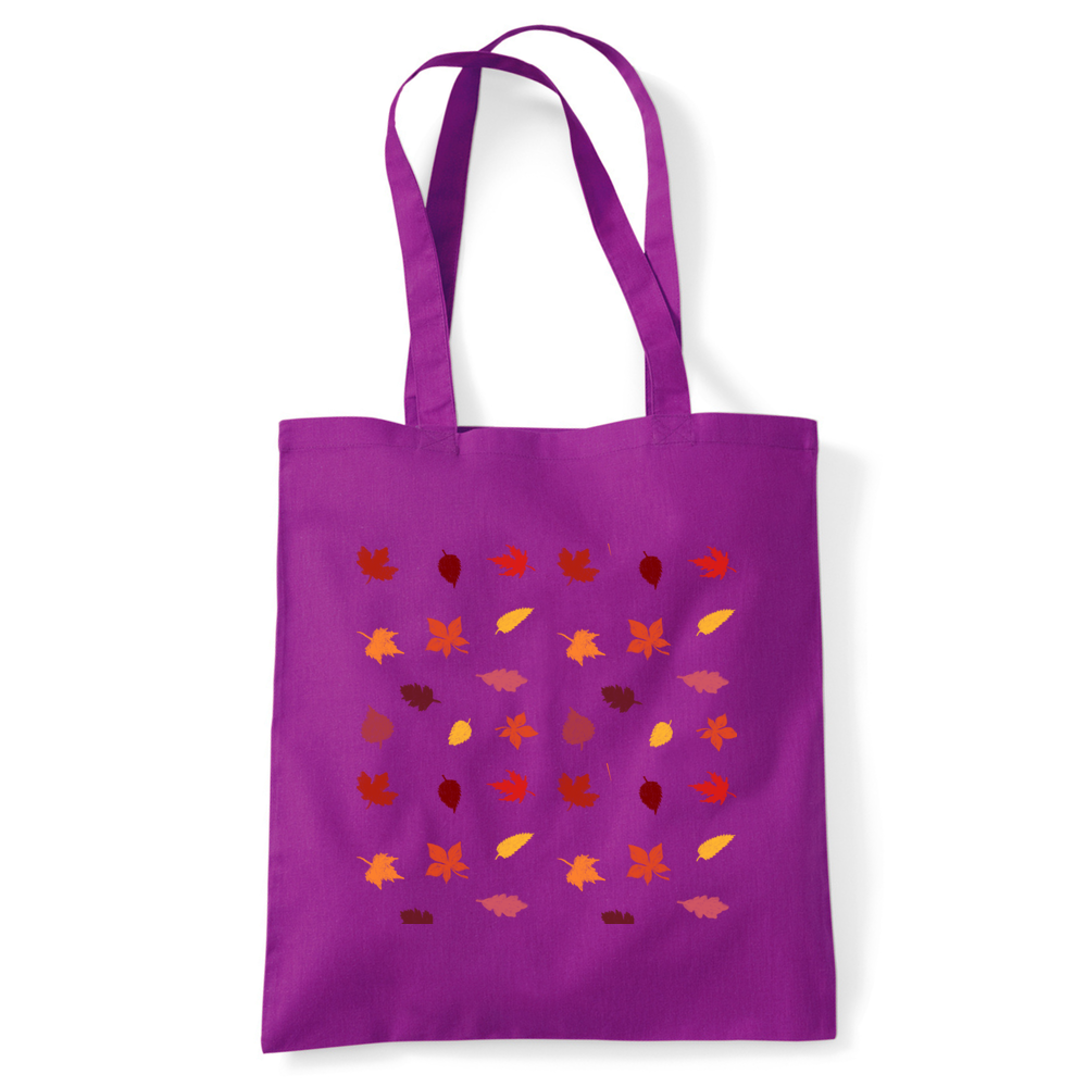 Autumn Leaves Cotton Tote Bag - Image 25
