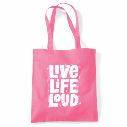 Live Life Loud Tote Bag - Image 6