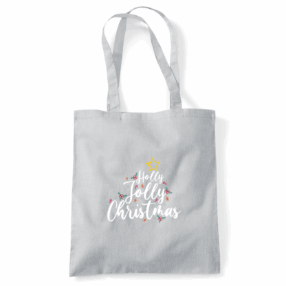 Holly Jolly Christmas Tote Bag - Image 7