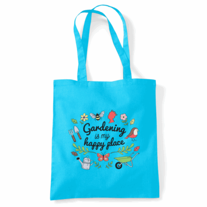 Gardening is my Happy Place Tote Bag - Image 11