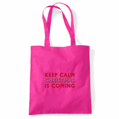 Keep Calm Christmas Is Coming Tote Bag - Image 26