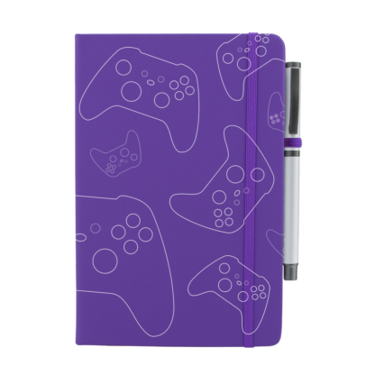 Game Controllers Personalised Notebook with Pen - Image 8