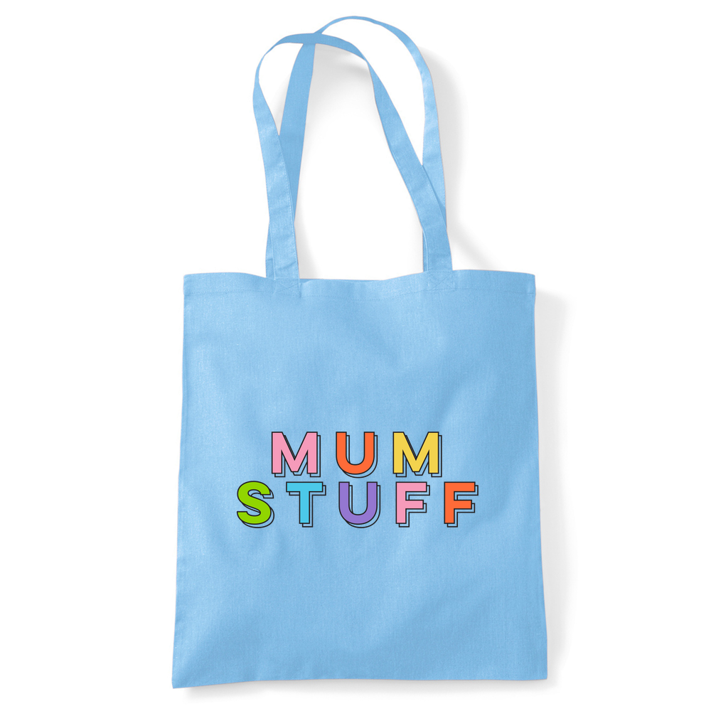 Mum Stuff Personalised Organic Cotton  Tote Bag - Image 16