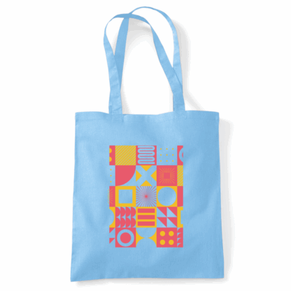 Square Patterns Tote Bag - Image 7