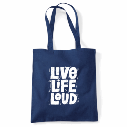 Live Life Loud Tote Bag - Image 10