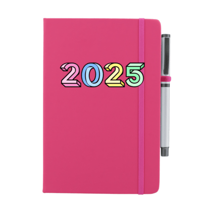 2025 Personalised Notebook with Pen - Image 9