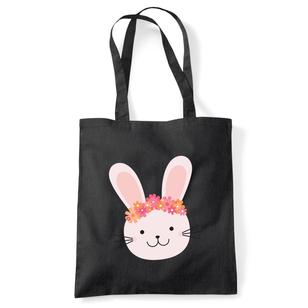 Rabbit Organic Cotton Tote Bag - Image 8