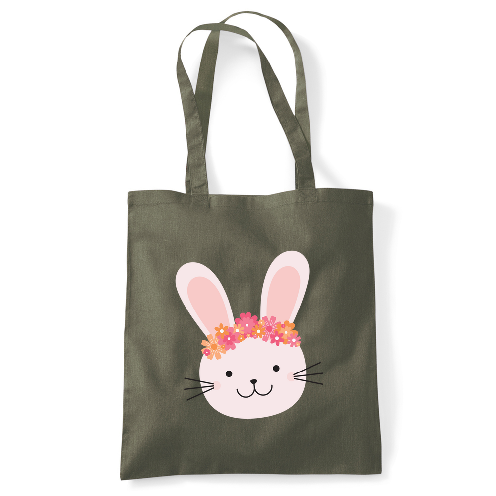 Rabbit Organic Cotton Tote Bag - Image 41