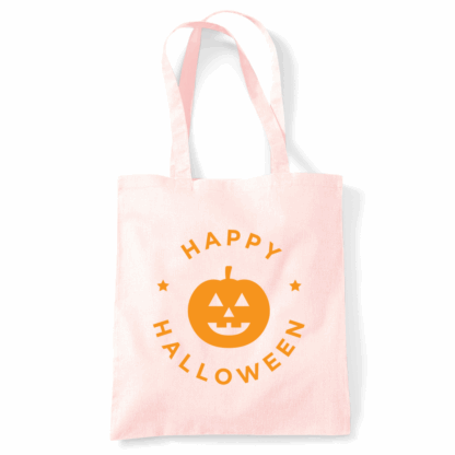 Happy Halloween Pumpkin Personalised Tote Bag - Image 27